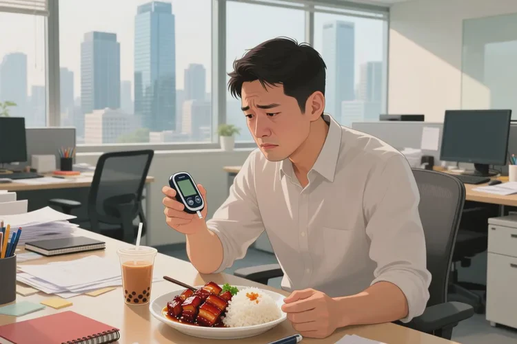 35岁中餐血糖22.8是怎么回事(图1)