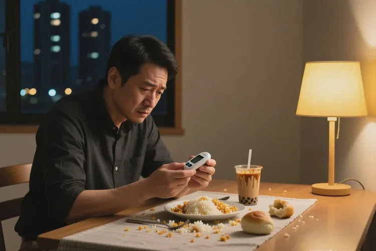 35岁晚餐血糖25.1是怎么回事(图1)