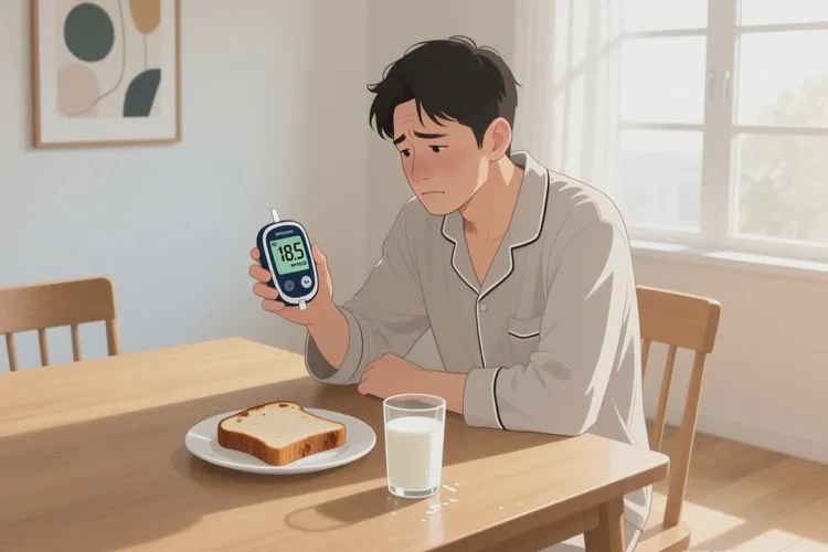 36岁早餐血糖28.4是怎么回事(图1)