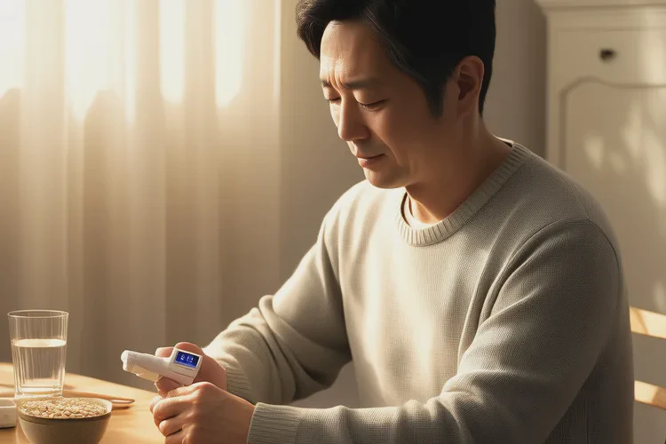 43岁早上空腹血糖21.7是怎么回事(图1)