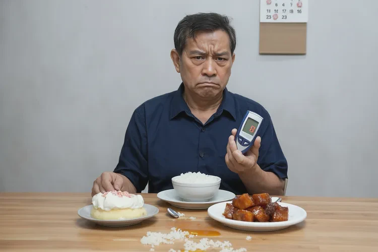 43岁晚餐血糖17.8是怎么回事(图1)