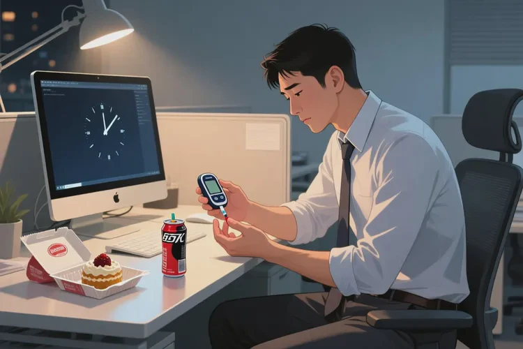 36歲晚餐血糖17.2是怎么回事(圖4)