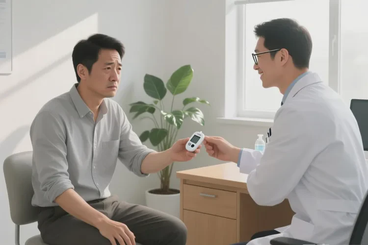 36歲早餐血糖18.2是怎么回事(圖1)