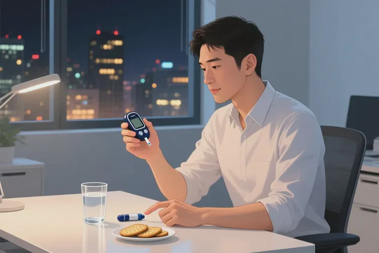 35岁晚上血糖4点4是怎么回事(图1)