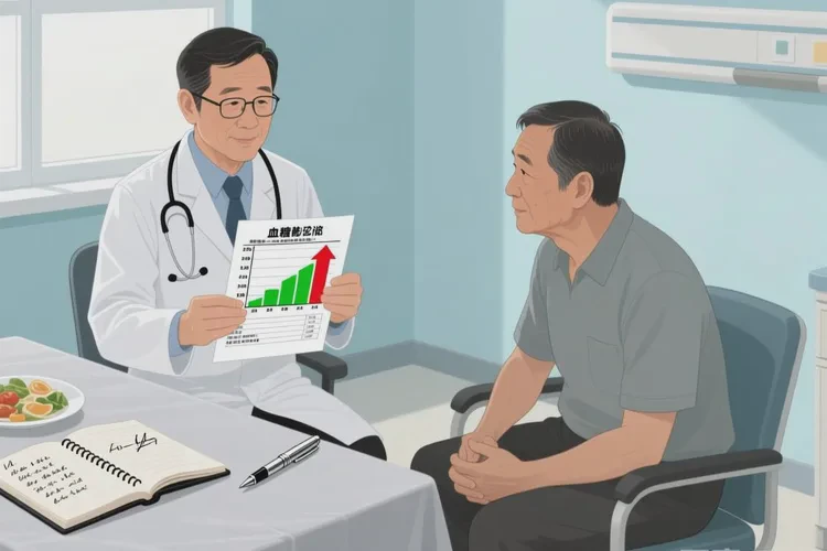 36歲早餐血糖25.8是怎么回事(圖2)