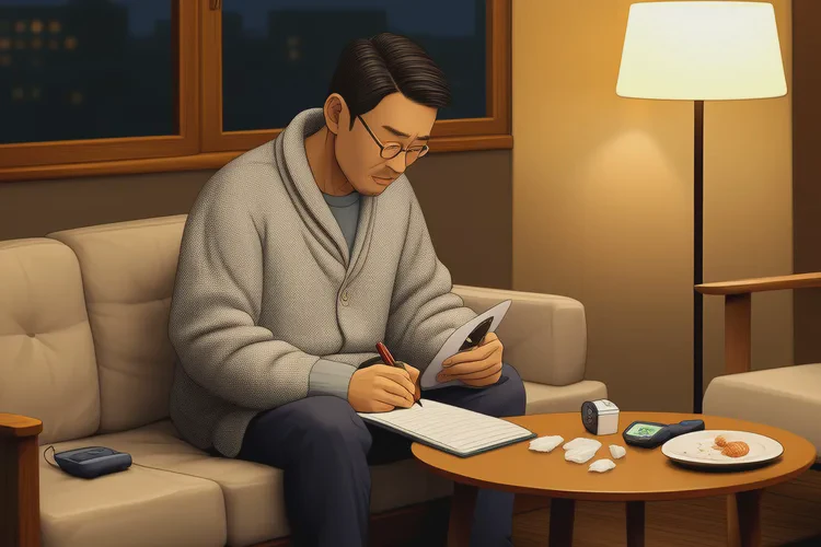 43歲晚餐血糖11.5是怎么回事(圖4)