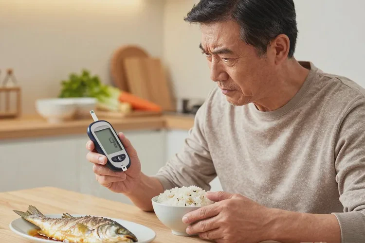 36岁晚餐血糖8点9是怎么回事(图1)