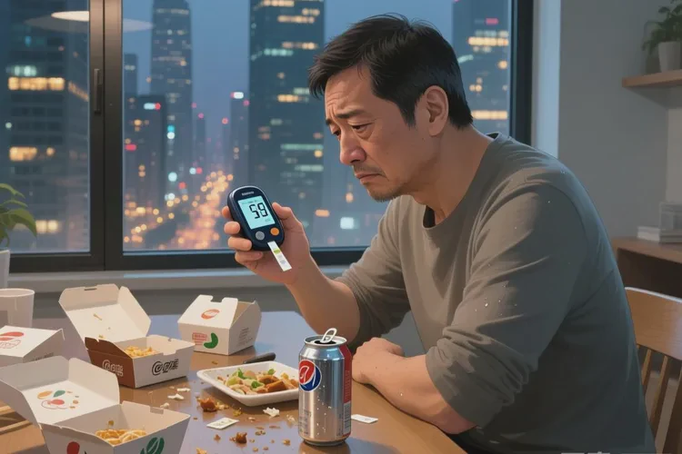 36歲晚餐血糖20點5是怎么回事(圖1)