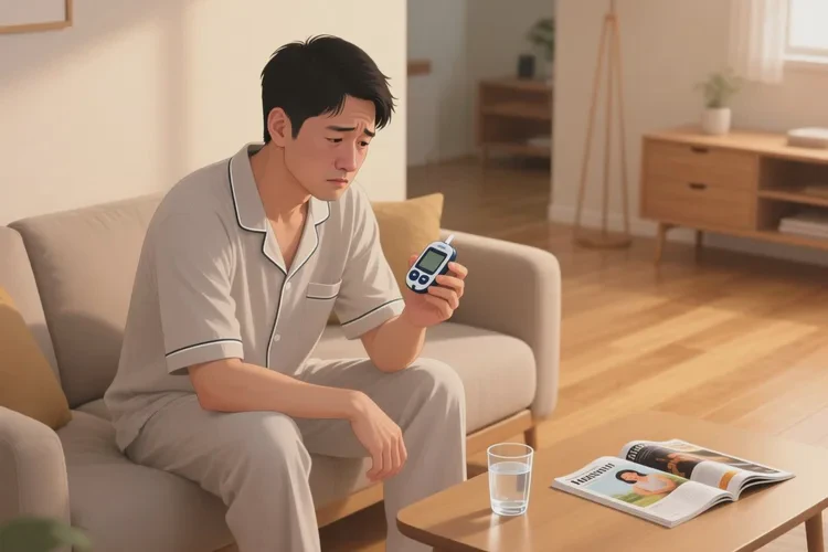 35岁晚上血糖9.6是怎么回事(图1)