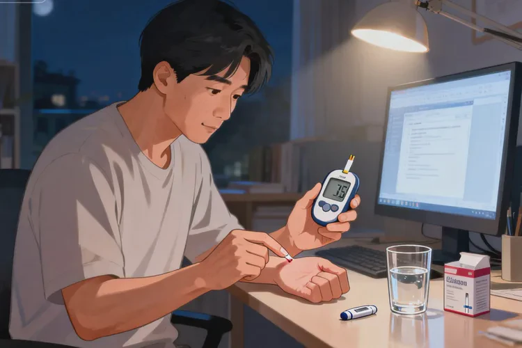 35岁睡前血糖14点1是怎么回事(图1)