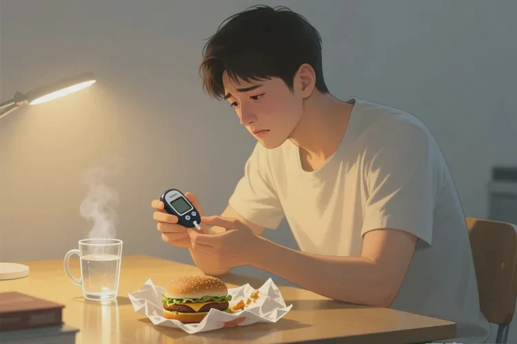 35岁晚上血糖24.4是怎么回事(图1)