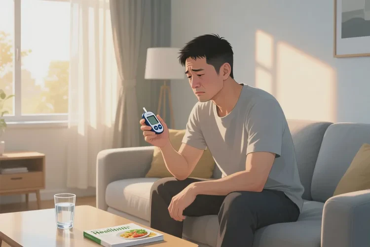 36岁空腹血糖28.5是怎么回事(图1)