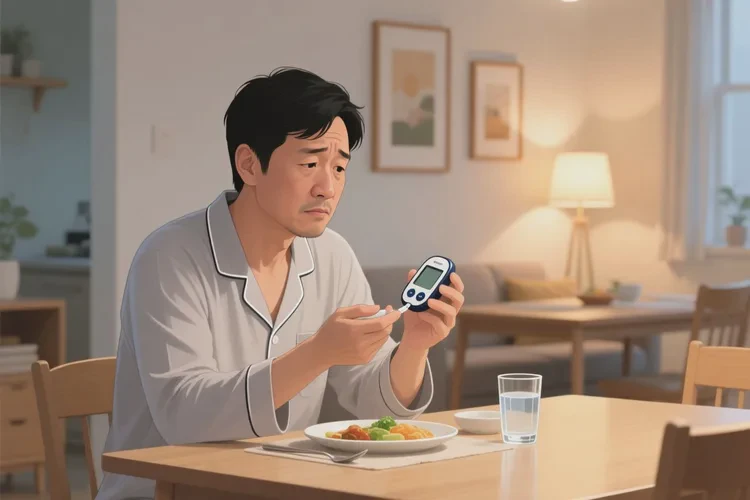 36岁晚餐血糖3.0是怎么回事(图1)