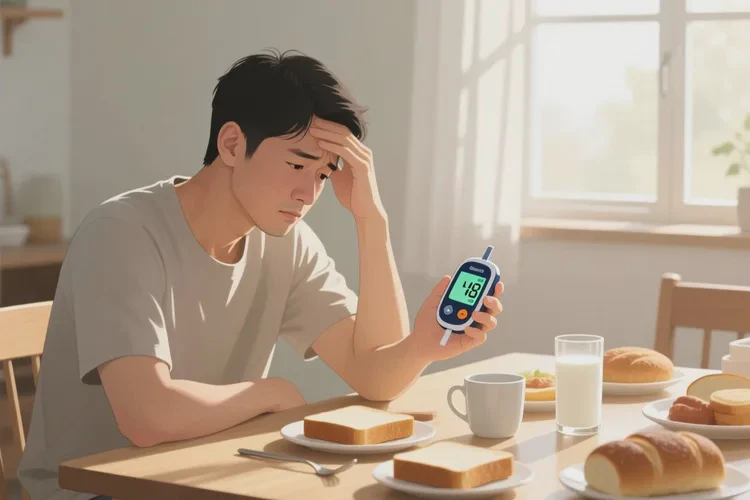 36歲早餐血糖24.6是怎么回事(圖1)