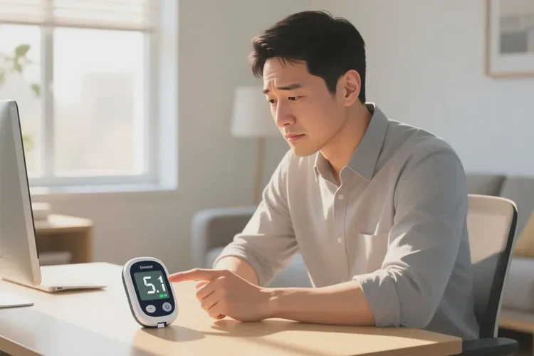 35岁下午血糖5点1是怎么回事(图1)