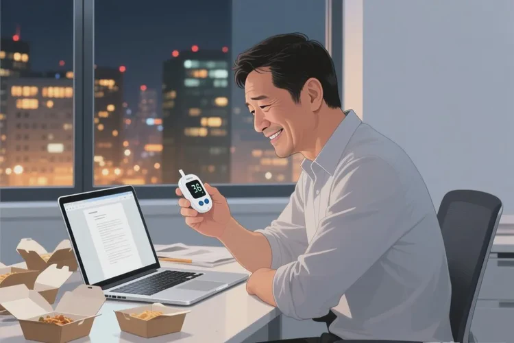 36岁餐后血糖14.0是怎么回事(图1)