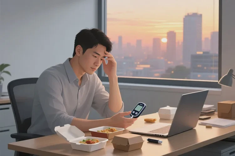 35岁下午血糖28.8是怎么回事(图1)