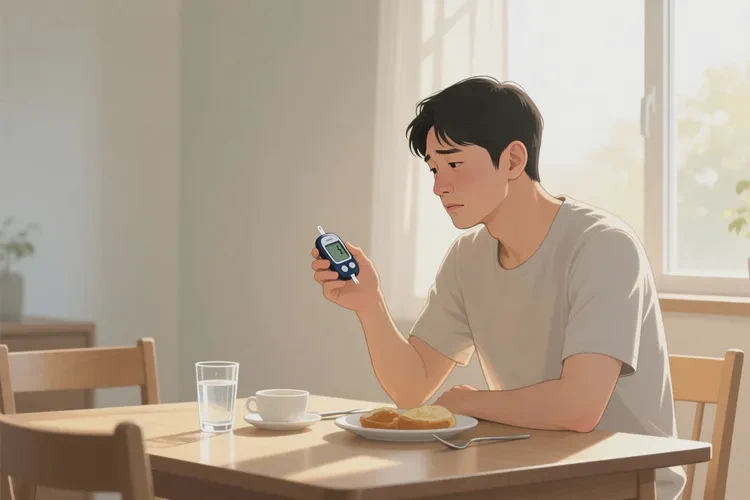 36岁早餐血糖10点8是怎么回事(图1)