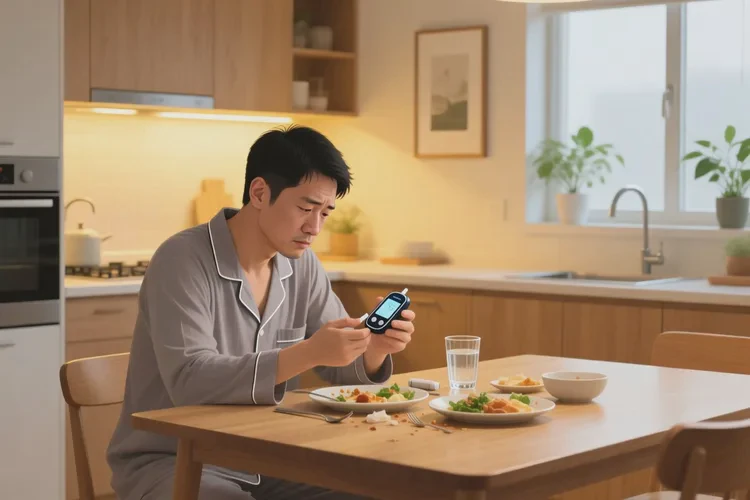 36歲晚餐血糖19.8是怎么回事(圖1)