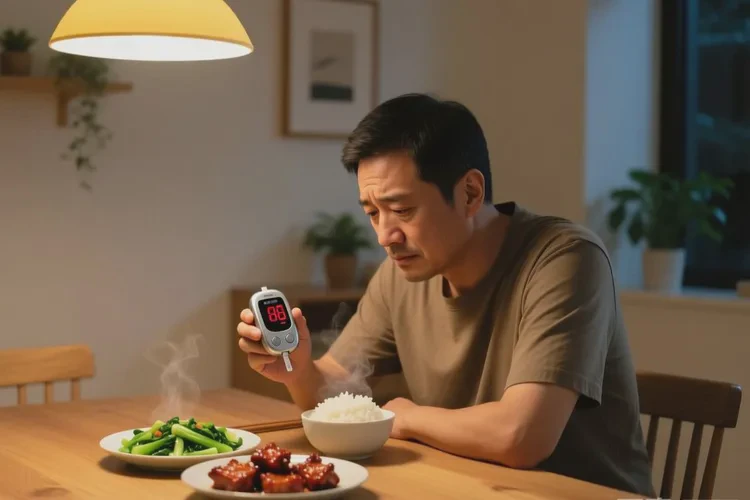 36岁晚餐血糖17.5是怎么回事(图1)