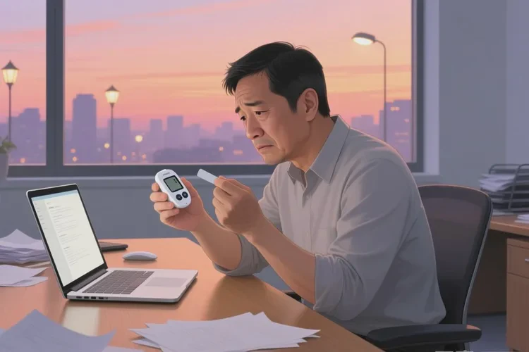 35岁下午血糖18.4是怎么回事(图1)