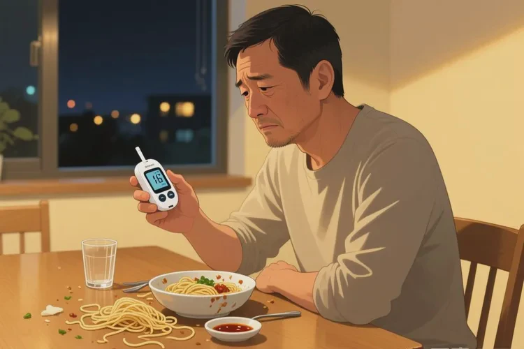 36岁晚餐血糖11.4是怎么回事(图1)