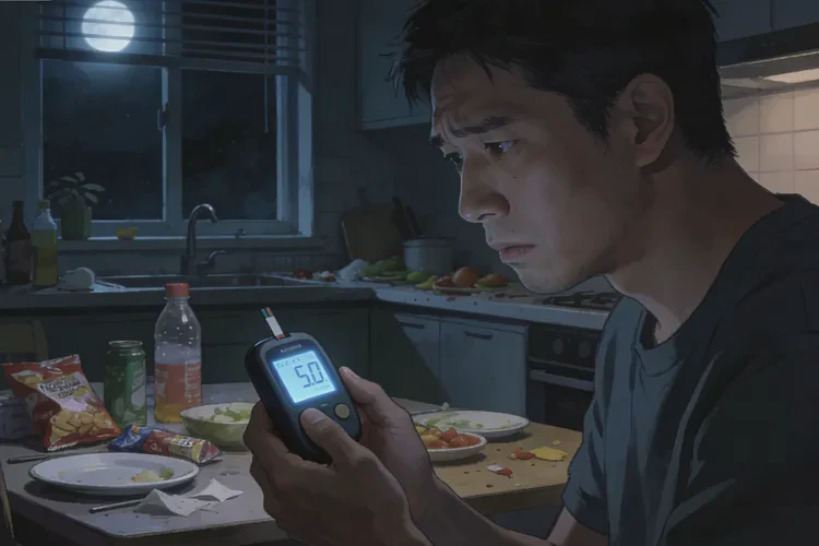 35岁睡前血糖14.9是怎么回事(图1)