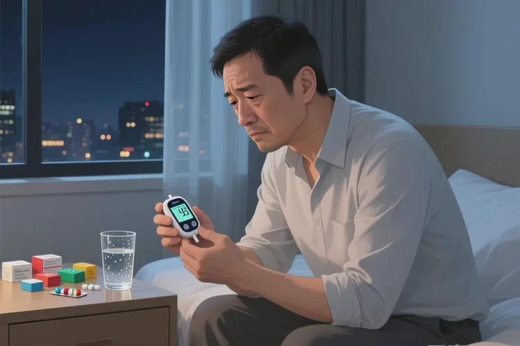 35岁晚上血糖22.5是怎么回事(图1)