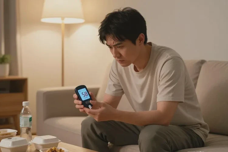 36歲晚餐血糖20點(diǎn)7是怎么回事(圖1)