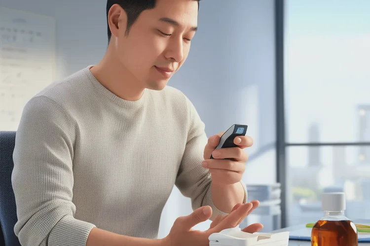 43岁中午血糖7.3是怎么回事(图1)