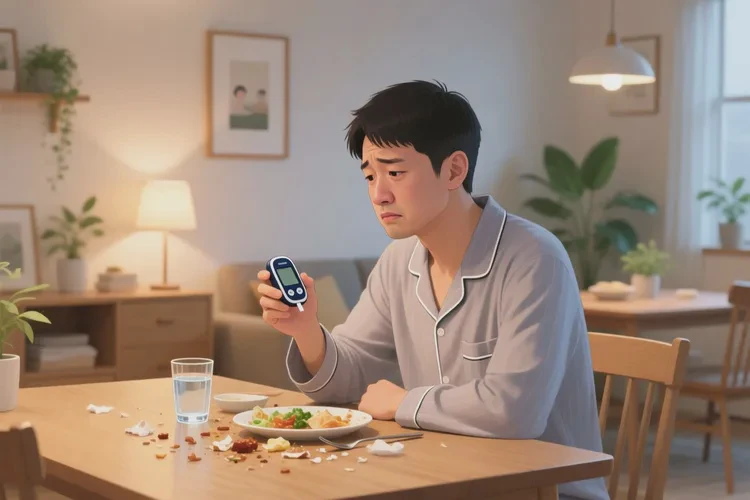 36岁晚餐血糖19.5是怎么回事(图1)