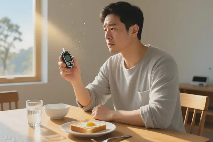 36岁早餐血糖24.7是怎么回事(图1)