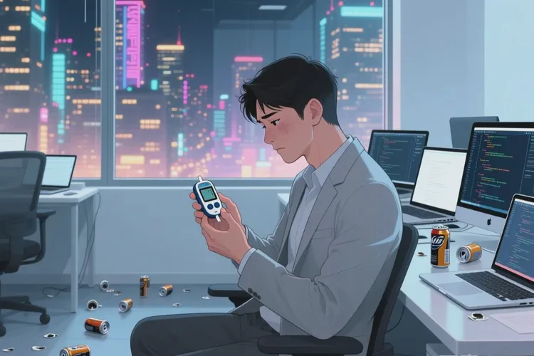 36歲早餐血糖17.2是怎么回事(圖1)