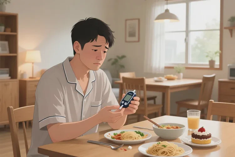 36歲晚餐血糖11.6是怎么回事(圖1)