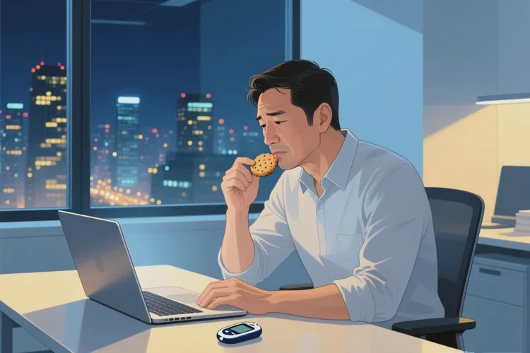 35岁晚上血糖13点4是怎么回事(图1)