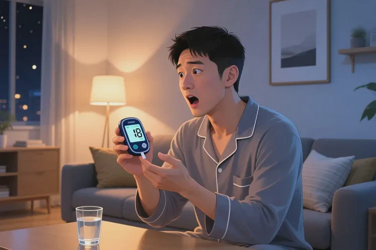 35岁晚上血糖23.1是怎么回事(图1)