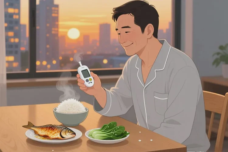 36岁晚餐血糖10点7是怎么回事(图1)