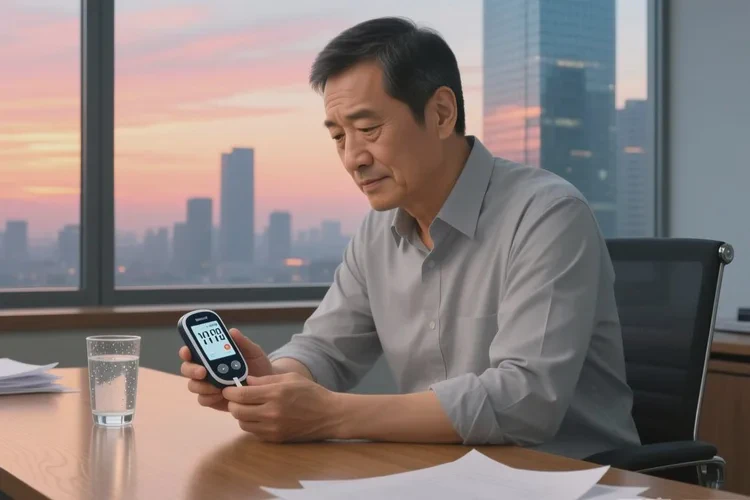 35岁下午血糖21.6是怎么回事(图1)