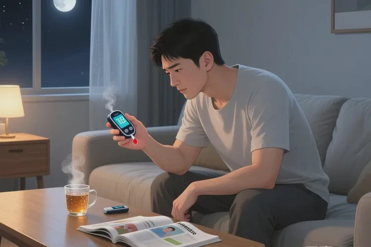 35岁晚上血糖7点0是怎么回事(图1)