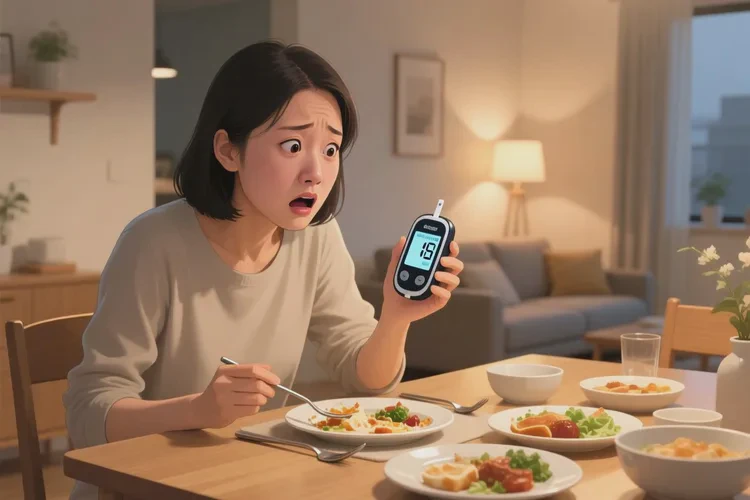 36歲晚餐血糖28.1是怎么回事(圖1)