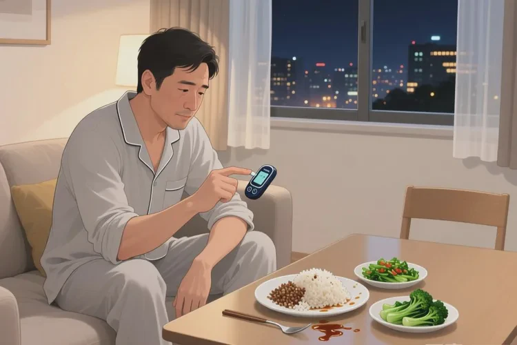 35岁睡前血糖5.8是怎么回事(图1)