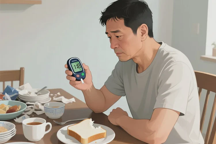 36岁早餐血糖20.1是怎么回事(图1)