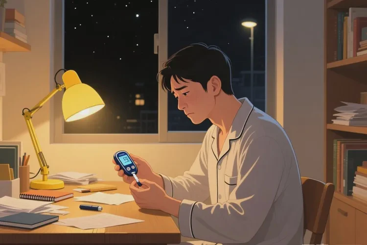 35岁晚上血糖17.3是怎么回事(图1)