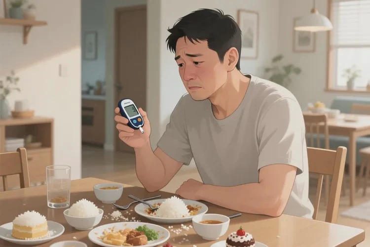 36岁晚餐血糖22.9是怎么回事(图1)