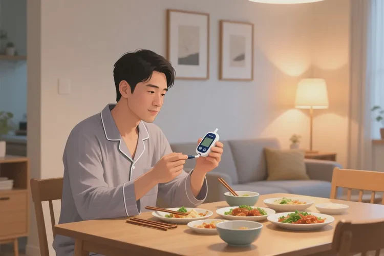 36岁晚餐血糖8点7是怎么回事(图1)