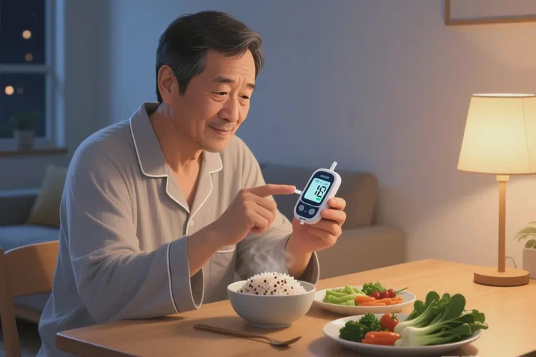 36岁晚餐血糖8点5是怎么回事(图1)