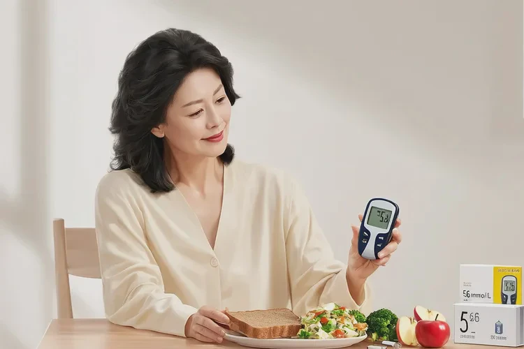 43歲中餐血糖4點(diǎn)7是怎么回事(圖1)