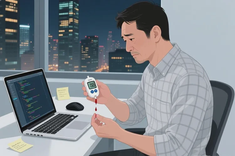 36岁空腹血糖5点2是怎么回事(图1)