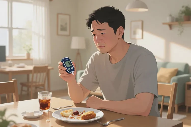 36歲晚餐血糖18點6是怎么回事(圖1)