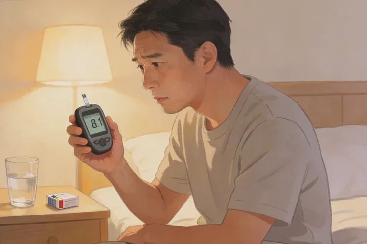 35岁睡前血糖8.1是怎么回事(图1)